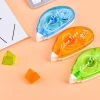 Changli Creative Double-sided Transparent Tape 8m, student DIY dot glue Super Adhesive Mini Office Tape Specification image